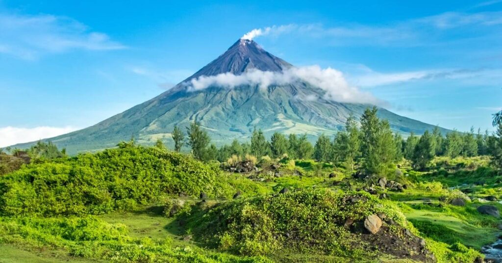 کوه Mayon در فیلیپین