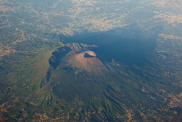 کوه Vesuvius در ایتالیا