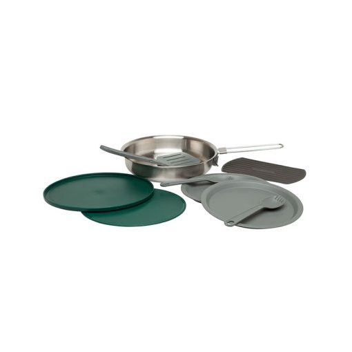 ست ماهی تابه + بشقاب + قاشق + کفگیر استنلی Stanley Adventure Fry Pan Set