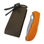 چاقوی شکاری نارنجی تاشو به همراه کیف چرمی ویکتورینوکس - Victorinox Hunter Pro Orange - 0.9410.9 - Image 4