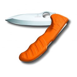 چاقوی شکاری نارنجی تاشو به همراه کیف چرمی ویکتورینوکس – Victorinox Hunter Pro Orange – 0.9410.9