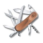 چاقوی 13 کاره جیبی چوبی ویکتورینوکس – Victorinox Evolution Wood 17 – 2.3911.63