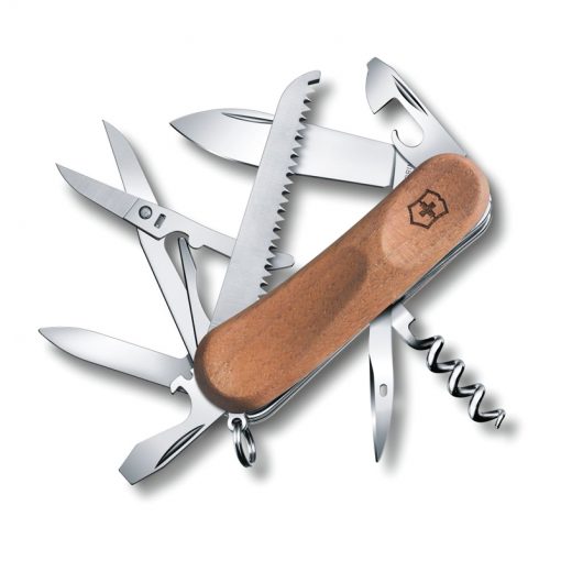 چاقوی 13 کاره جیبی چوبی ویکتورینوکس – Victorinox Evolution Wood 17 – 2.3911.63