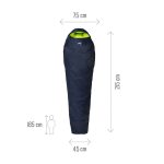 کیسه خواب الیاف میلت – Millet – BAIKAL 1100 REG