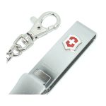 گیره کمربند فلزی زنجیری بلند چفت‌ دار ویکتورینوکس Victorinox klip 4.1860