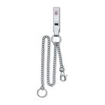 گیره کمربند فلزی زنجیری بلند چفت‌ دار ویکتورینوکس Victorinox klip 4.1860
