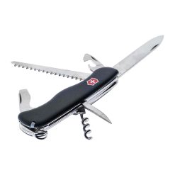 چاقو شکاری 10 کاره مشکی ویکتورینوکس Victorinox Forester 0.8363.3