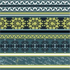دستمال سر و گردن قصه دار تیداسان مدل سیمین Teadasun Scarf