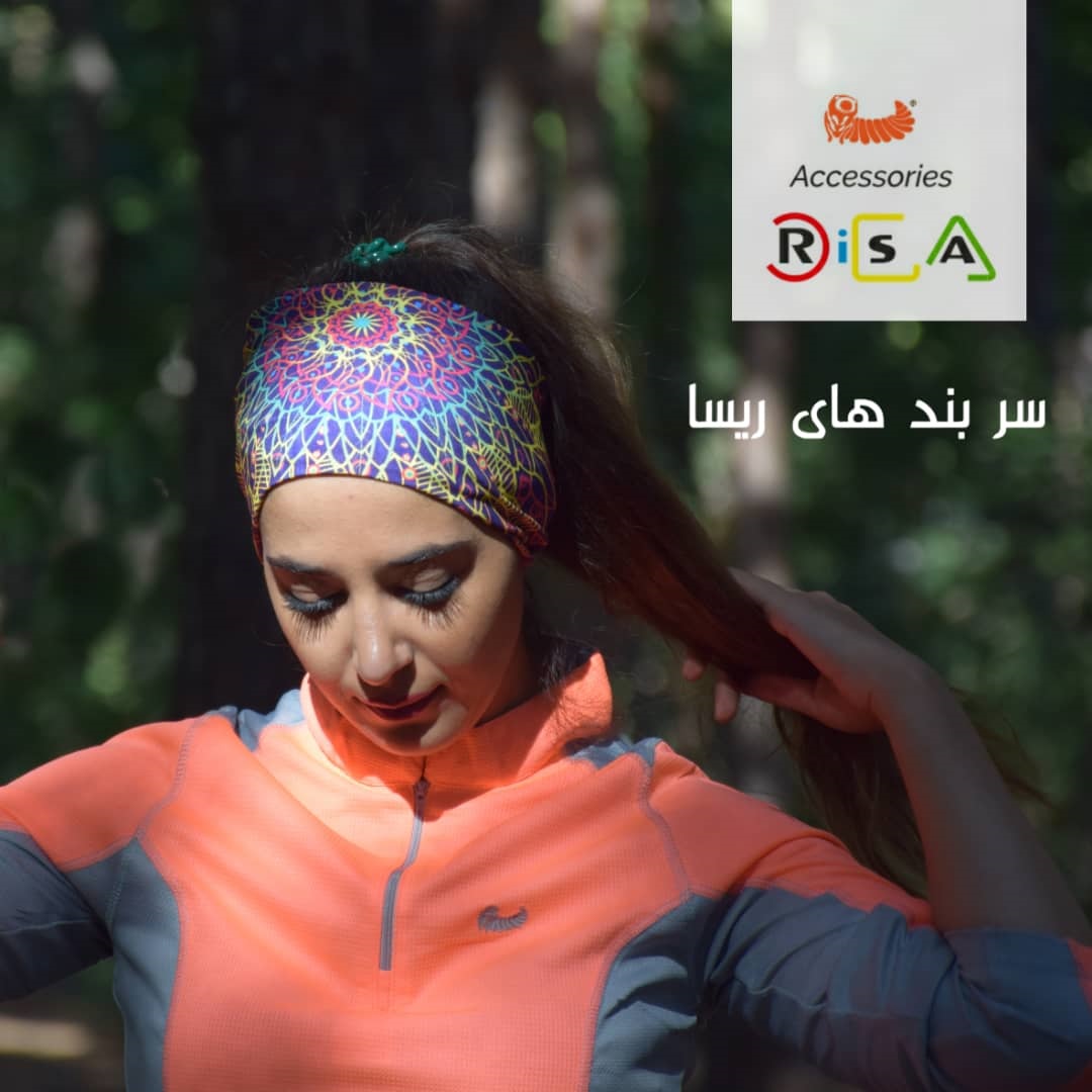 دستمال سر و گردن نگاره 21 ریسا Risa HeadWear