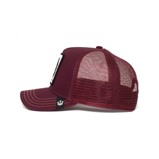 کلاه کپ گورین براز  مدل پنتر مارون _ Goorin Bros Panther maroon