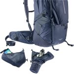 کوله پشتی کوهنوردی و طبیعتگردی دیوتر ایرکانتکت ایکس 15+60 لیتر – Deuter aircontact X 60+15