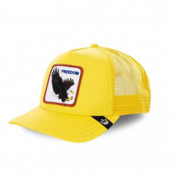 کلاه کپ گورین براز مدل فری دم ایگل زرد  _ Goorin Bros The Freedom Eagle yellow