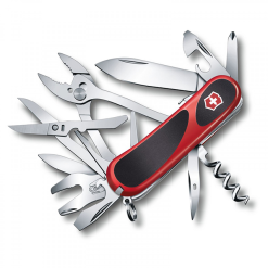 چاقوی 21 کاره ویکتورینوکس قرمز مشکی – Victorinox Evolution s557 2.5223.SCB1