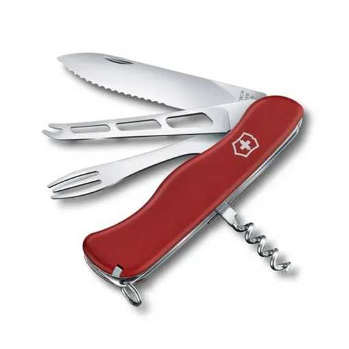 چاقوی شکاری 8 کاره ویکتورینوکس قرمز – Victorinox Cheese Master 0.8313.W