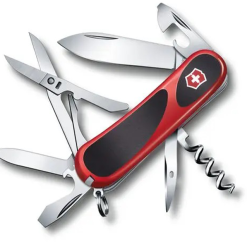 چاقوی 14 کاره ویکتورینوکس قرمز مشکی – Victorinox Evolution 2.4903.CB1