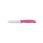 چاقوی تیغه دندانه دار سوئیسی صورتی ویکتورینوکس Victorinox Swiss Classic Paring Knife 6.7736.L5