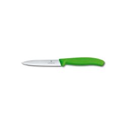 چاقوی تیغه صاف سوئیسی سبز ویکتورینوکس Victorinox Swiss Classic Paring Knife 6.7706.L114