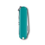 چاقوی 7 کاره کلاسیک فیروزه ای ویکتورینوکس – Victorinox Classic SD – 0.6223.23g