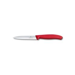 چاقوی تیغه دندانه دار سوئیسی قرمز ویکتورینوکس Victorinox Swiss Classic Paring Knife 6.7731