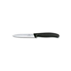 چاقوی تیغه دندانه دار سوئیسی مشکی ویکتورینوکس Victorinox Swiss Classic Paring Knife 6.7733