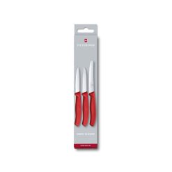 چاقوهای آشپزخانه ویکتورینوکس (مجموعه 3 عددی قرمز) victorinox 6.7111.3