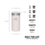 ماگ مسافرتی ترانزیت استنلی Stanley The Aerolight Transit Mug 350ml