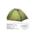 چادر 2نفره کایلاس Kailas Stratus Waterproof KT203102 - Image 12