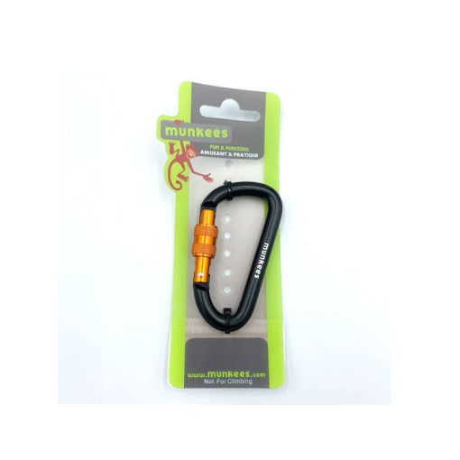 کارابین با قفل پیچی مانکیز  –  Munkees D-shape with Screw Lock