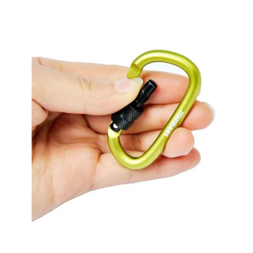 کارابین با قفل پیچی مانکیز  –  Munkees D-shape with Screw Lock