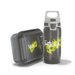 ست ظرف غذا و قمقمه سیگ مدل فوتبال – Sigg Set VIVA Set Football Tag