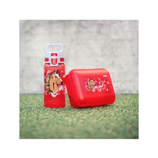 ست ظرف غذا و قمقمه سیگ مدل اسب – Sigg VIVA Set Horses