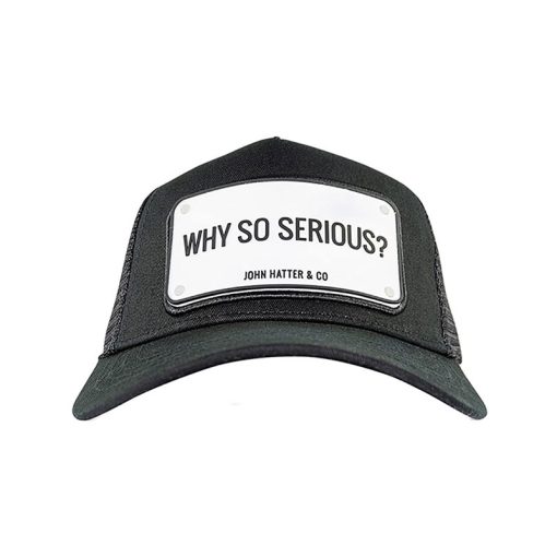 کلاه کپ جان هتر _ John Hatter Why So Serious? White