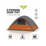 چادر کمپینگ کر سه نفره – 40001 Core 3 Person Dome Tent
