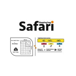 کیسه خواب ادونچر سافاری پرو پلاس – Adventure Sleeping Bag Safari Pro Plus