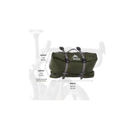 چادر دونفره ام اس آر – MSR Hubba Hubba Bikepack 2-Person Tent