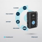 جامپ استارتر و پمپ باد پاورولوژی – Powerology Jump Start Air Compressor 20000mAh Power Bank