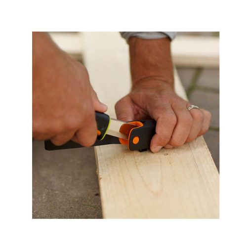 چاقو طبیعتگردی فیسکارس – Fiskars Heavy duty knife + Sharpener