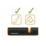 چاقو و تبر تیز کن طبیعتگردی فیسکارس – Fiskars axe and knife sharpener