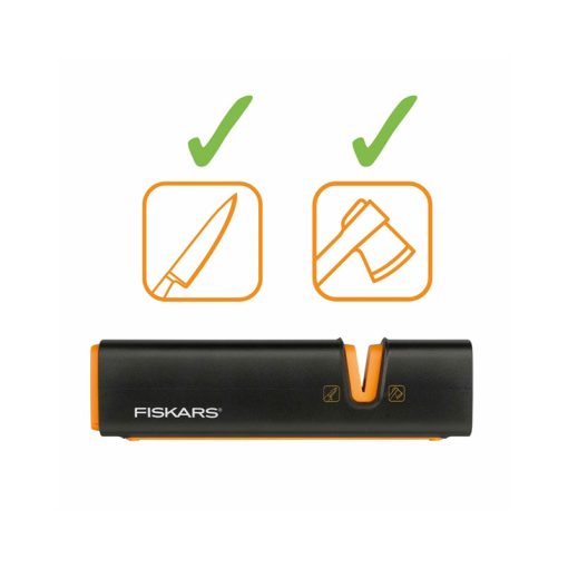چاقو و تبر تیز کن طبیعتگردی فیسکارس – Fiskars axe and knife sharpener