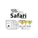 کیسه خواب ادونچر سافاری پرو – Adventure Sleeping Bag Safari pro