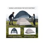 چادر دو نفره  نیچرهایک مدل Naturehike Cloud Up2 NH17T001-T 20D - Image 4