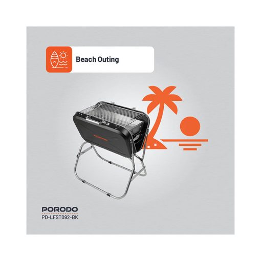 باربیکیو تاشو پرودو  PORODO portable folding