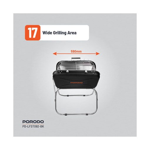 باربیکیو تاشو پرودو  PORODO portable folding