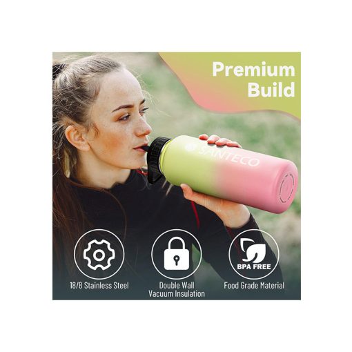 فلاسک سانتکو مدل سولند همراه با دو درب و کیف SANTECO Solund 1100 ml