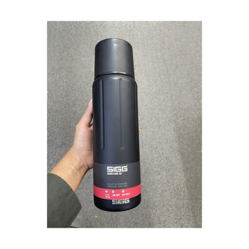 کالای ایراد دار فلاسک سیگ مشکی Open Box Sigg Gemstone IBT 1.1 L