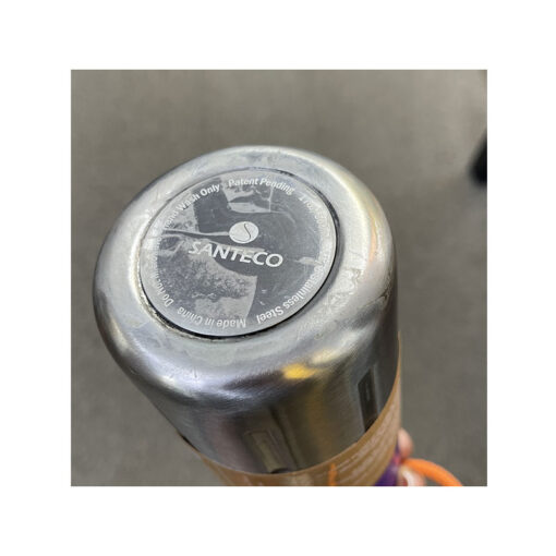 کالای ایراد دار قمقمه ورزشی استیل سانتکو بنفش Open Box Santeco K2 Sports Bottle 500ml