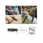 چاقوی فیسکارس مدل Fiskars Utility Knife k40 - Image 3