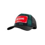 كلاه كپ سیلیکونی جان هتر _  John Hatter Big Gun Ceck Black/green Rubber