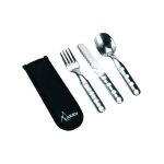 ست قاشق چنگال چاقو کوهنوردی LAKEN Cutlery Set - Image 2