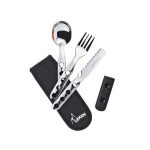 ست قاشق چنگال چاقو کوهنوردی LAKEN Cutlery Set